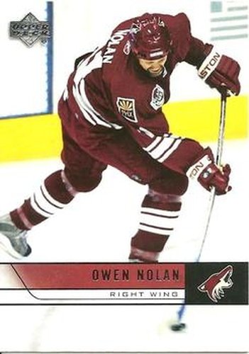 #403 Owen Nolan - Phoenix Coyotes - 2006-07 Upper Deck Hockey