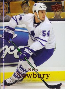 #403 Kris Newbury - Toronto Maple Leafs - 2007-08 Upper Deck Hockey