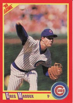 #403 Greg Maddux - Chicago Cubs - 1990 Score Baseball