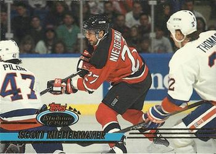 #403 Scott Niedermayer - New Jersey Devils - 1993-94 Stadium Club Hockey