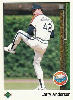 #404 Larry Andersen - Houston Astros - 1989 Upper Deck Baseball