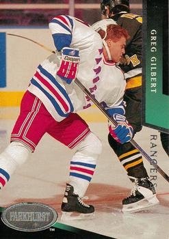 #404 Greg Gilbert - New York Rangers - 1993-94 Parkhurst Hockey