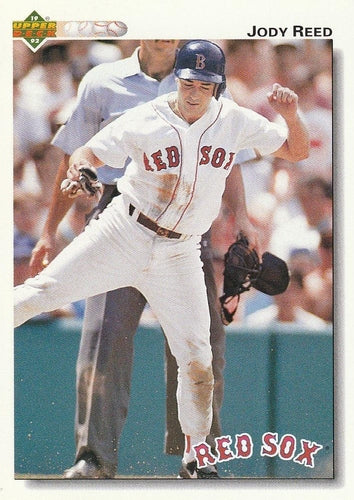 #404 Jody Reed - Boston Red Sox - 1992 Upper Deck Baseball