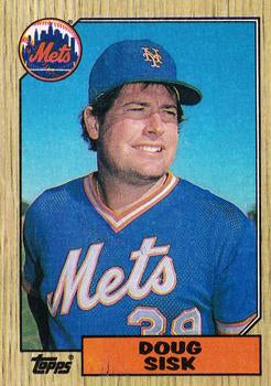 #404 Doug Sisk - New York Mets - 1987 Topps Baseball