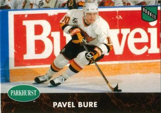 #404 Pavel Bure - Vancouver Canucks - 1991-92 Parkhurst Hockey