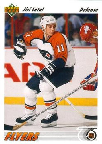 #404 Jiri Latal - Philadelphia Flyers - 1991-92 Upper Deck Hockey