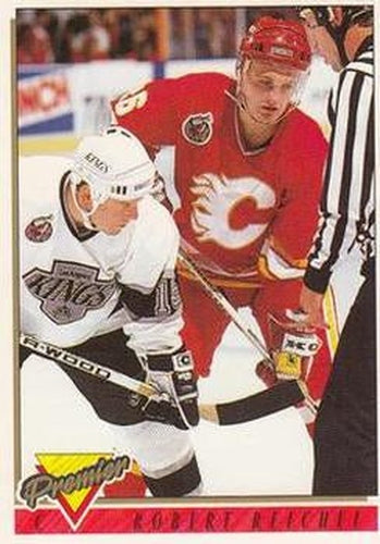 #404 Robert Reichel - Calgary Flames - 1993-94 Topps Premier Hockey