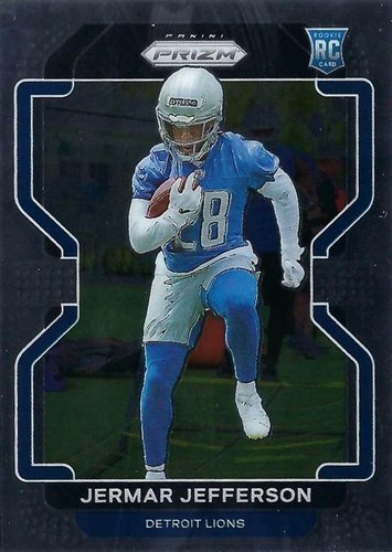 #404 Jermar Jefferson - Detroit Lions - 2021 Panini Prizm Football