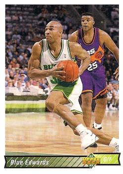#404 Blue Edwards - Milwaukee Bucks - 1992-93 Upper Deck Basketball