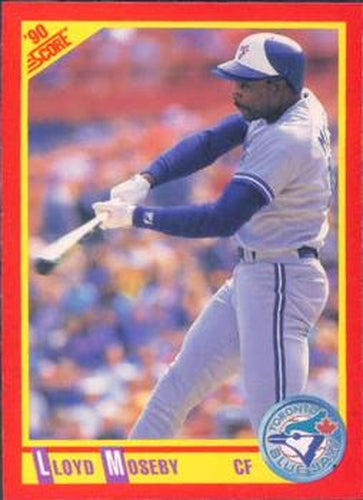 #404 Lloyd Moseby - Toronto Blue Jays - 1990 Score Baseball