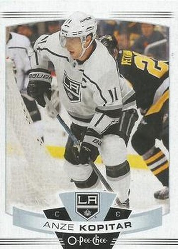 #404 Anze Kopitar - Los Angeles Kings - 2019-20 O-Pee-Chee Hockey