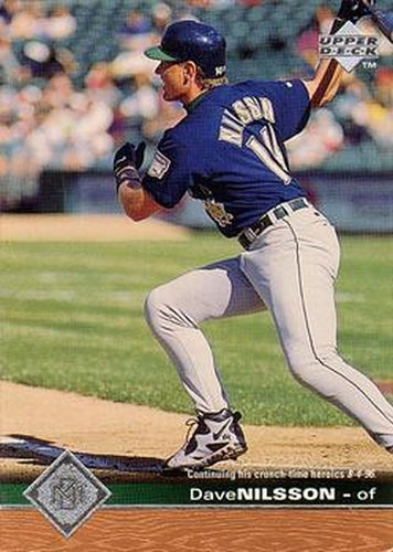 #404 Dave Nilsson - Milwaukee Brewers - 1997 Upper Deck Baseball