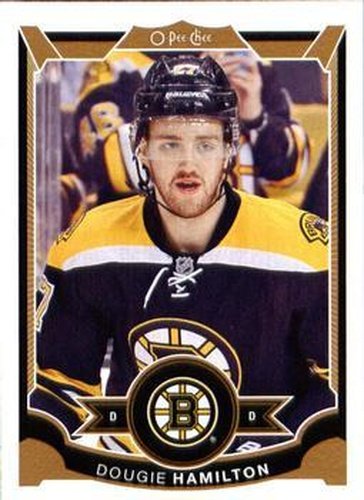 #404 Dougie Hamilton - Boston Bruins - 2015-16 O-Pee-Chee Hockey