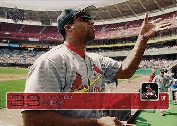 #404 Eduardo Perez - St. Louis Cardinals - 2003 Upper Deck Baseball
