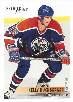 #404 Kelly Buchberger - Edmonton Oilers - 1994-95 Topps Premier Hockey