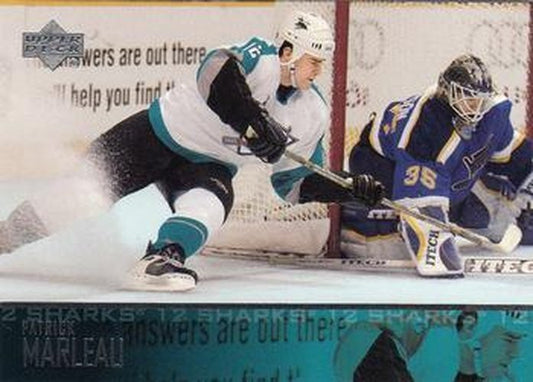 #404 Patrick Marleau - San Jose Sharks - 2003-04 Upper Deck Hockey