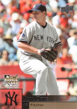 #404 Phil Coke - New York Yankees - 2009 Upper Deck Baseball