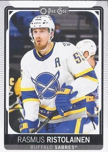 #404 Rasmus Ristolainen - Buffalo Sabres - 2021-22 O-Pee-Chee Hockey