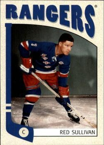 #404 Red Sullivan - New York Rangers - 2004-05 In The Game Franchises US East Hockey
