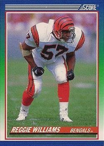 #404 Reggie Williams - Cincinnati Bengals - 1990 Score Football