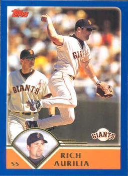 #404 Rich Aurilia - San Francisco Giants - 2003 Topps Baseball