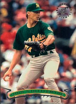 #404 Todd Stottlemyre - Oakland Athletics - 1996 Stadium Club Baseball