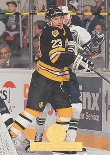 #404 Steve Heinze - Boston Bruins - 1994-95 Leaf Hockey