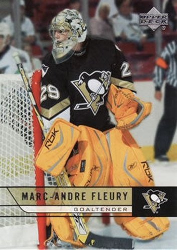 #404 Marc-Andre Fleury - Pittsburgh Penguins - 2006-07 Upper Deck Hockey