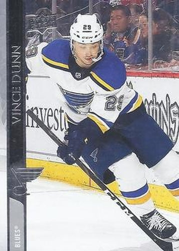 #404 Vince Dunn - St. Louis Blues - 2020-21 Upper Deck Hockey