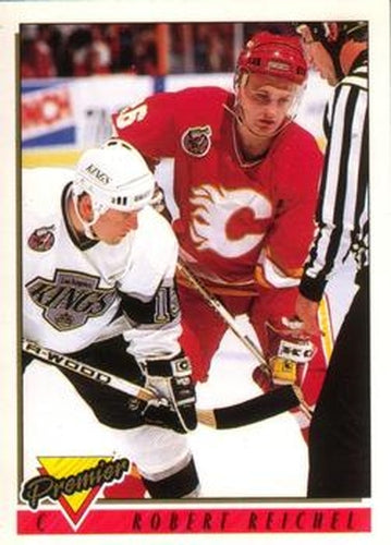 #404 Robert Reichel - Calgary Flames - 1993-94 O-Pee-Chee Premier Hockey