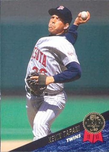 #404 Kevin Tapani - Minnesota Twins - 1993 Leaf Baseball