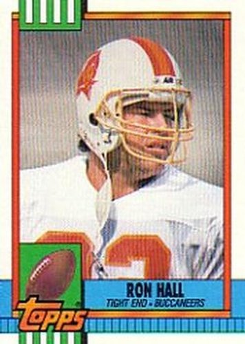 #404 Ron Hall - Tampa Bay Buccaneers - 1990 Topps Football