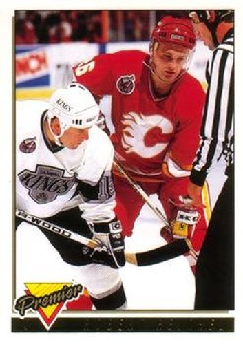 #404 Robert Reichel - Calgary Flames - 1993-94 O-Pee-Chee Premier Hockey - Gold