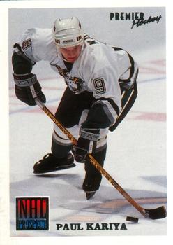 #405 Paul Kariya - Anaheim Mighty Ducks - 1994-95 O-Pee-Chee Premier Hockey