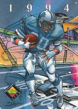 #405 Barry Sanders - Detroit Lions - 1994 Pro Line Live Football