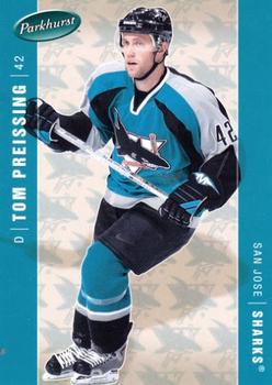 #405 Tom Preissing - San Jose Sharks - 2005-06 Parkhurst Hockey