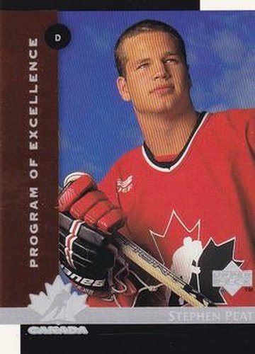 #405 Stephen Peat - Canada - 1997-98 Upper Deck Hockey