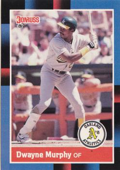#405 Dwayne Murphy - Oakland Athletics - 1988 Donruss Baseball