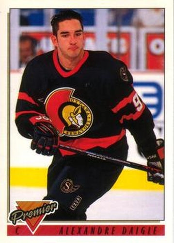 #405 Alexandre Daigle - Ottawa Senators - 1993-94 O-Pee-Chee Premier Hockey