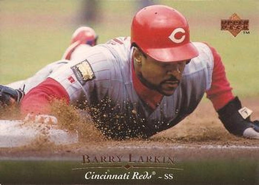 #405 Barry Larkin - Cincinnati Reds - 1995 Upper Deck Baseball