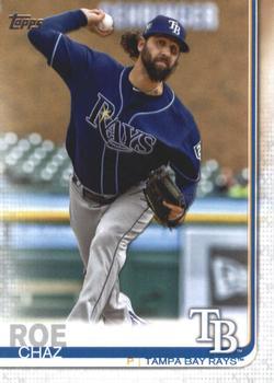 #405 Chaz Roe - Tampa Bay Rays - 2019 Topps Baseball