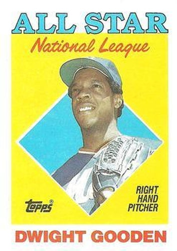 #405 Dwight Gooden - New York Mets - 1988 Topps Baseball