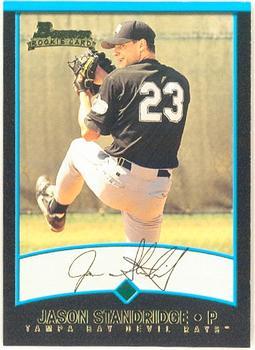 #405 Jason Standridge - Tampa Bay Devil Rays - 2001 Bowman Baseball