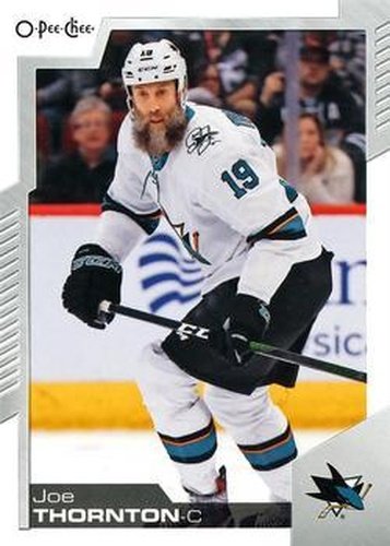 #405 Joe Thornton - San Jose Sharks - 2020-21 O-Pee-Chee Hockey