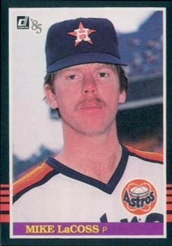 #405 Mike LaCoss - Houston Astros - 1985 Donruss Baseball
