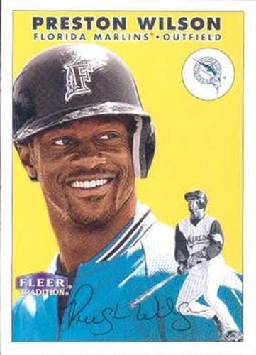 #405 Preston Wilson - Florida Marlins - 2000 Fleer Tradition Baseball
