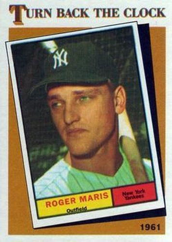 #405 Roger Maris - New York Yankees - 1986 Topps Baseball