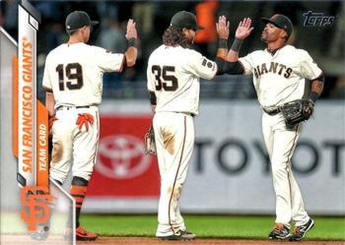 #405 San Francisco Giants - San Francisco Giants - 2020 Topps Baseball