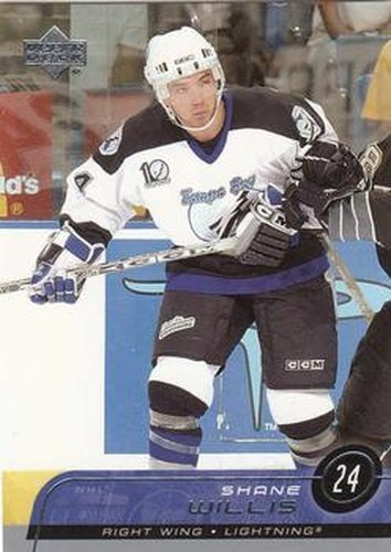 #405 Shane Willis - Tampa Bay Lightning - 2002-03 Upper Deck Hockey