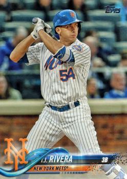 #405 T.J. Rivera - New York Mets - 2018 Topps Baseball